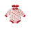 (6-12 Months, Red) Felpe e tutine per capelli. 1