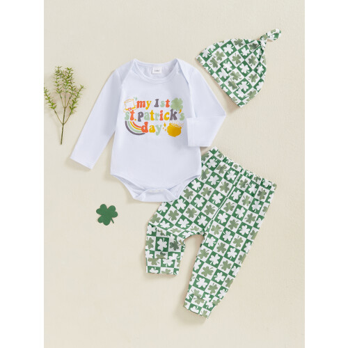 (12-18 Months, White) Βρεφικά Αγόρια Ρούχα 3 Τεμαχίων 2
