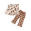 (2-3 Years, Brown) Σετ παντελονιών για φθινοπωρινό outfit 1