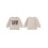 (3-6 Months, Beige) Φούτερ για Νήπια Ράγκμπι Στάμπα 2
