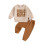 (2-3 Years, Apricot) Φθινοπωρινή στολή για 2 τεμάχια 1