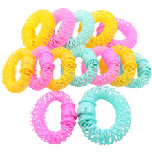 Hair Curlers 14PCS Spiral Donut Design No Heat DIY Curling Set for Full Head Styling