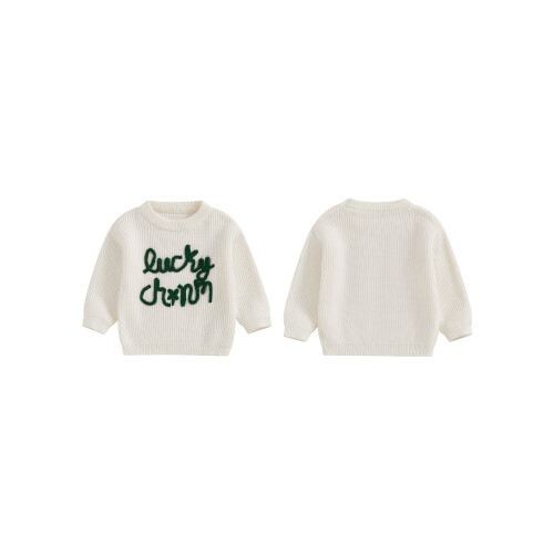 (2-3 Years, Ivory) Suéter infantil de e meninas. 1