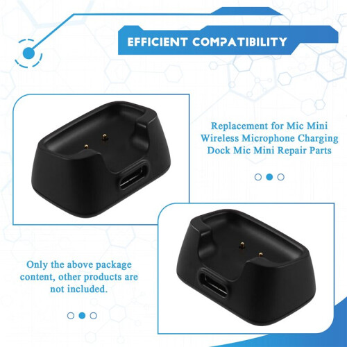 Replacement for  Mic  Wireless Microphone Charging Dock Mic  Repair Parts