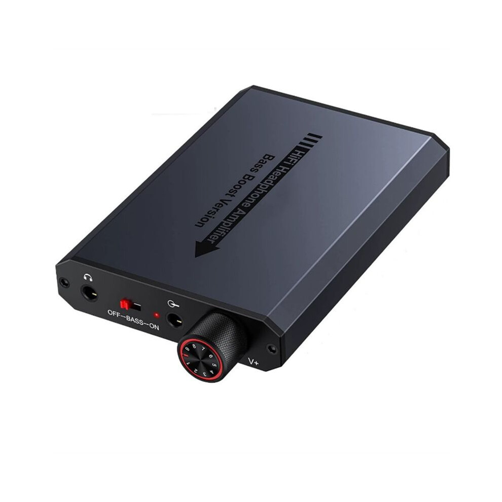3.5Mm Headphone Amp With Bass Boost Portable Hifi Headphone Amplifier 16-150 Ohm For Phones Mp3 Mp4 Computers 6032865200619