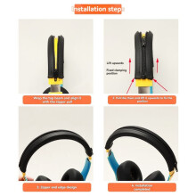 Ear Pads for Solo 4.0/3.0/2.0 Headphone Silicone Protective Case Earmuff Repair Parts White