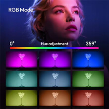 Ulanzi C10RGB Fill Light Pocket Power 10W RGB Video Light for Smartphone Camera Laptop Tripod 1800K-9000K CCT RGB Scene Mode