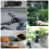 Quick Release Adapter Mount for  Pocket 3 Cat Ear Tabletop Bicycle Windshield Adapters for  Pocket 3 Black 5