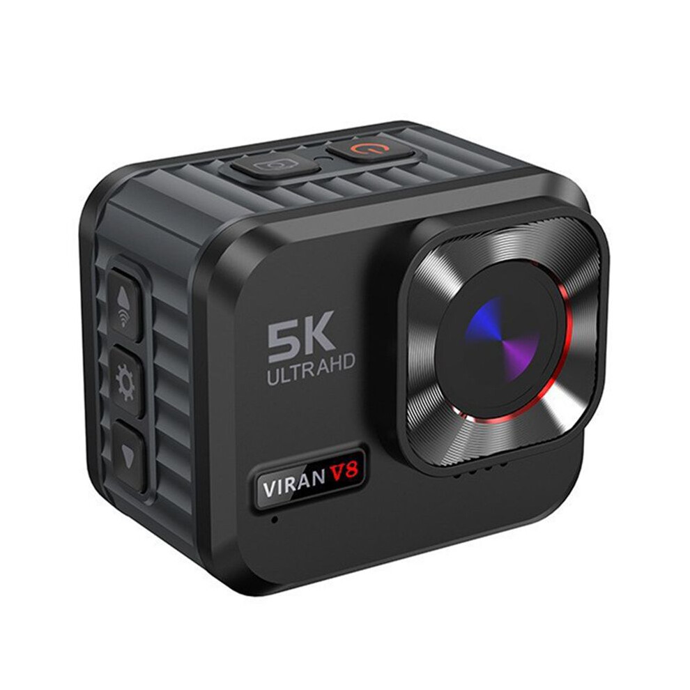 Viran Action Camera 5K30fps With Remote Control Screen Waterproof Camera Drive Recorder Sports Camera Helmet Action Cam 6032689405306