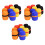 30Pcs Headset Windscreen Thickened KTV Handheld Dust Proof Soft Sponge Microphone Cover Replacement Accessories 1