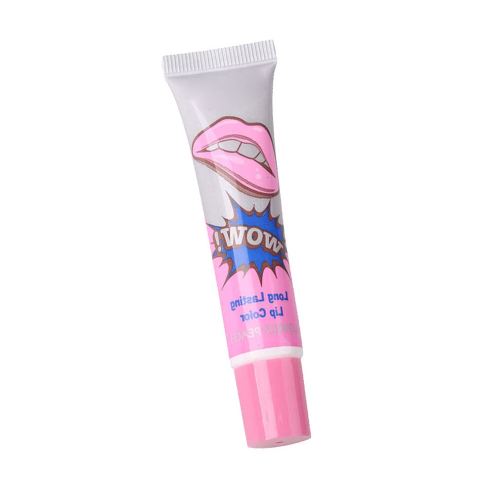 Peach Hydrating Lipstick And Lip Gloss Set, Long Lasting Moisturizing Tint For Sexy Lips