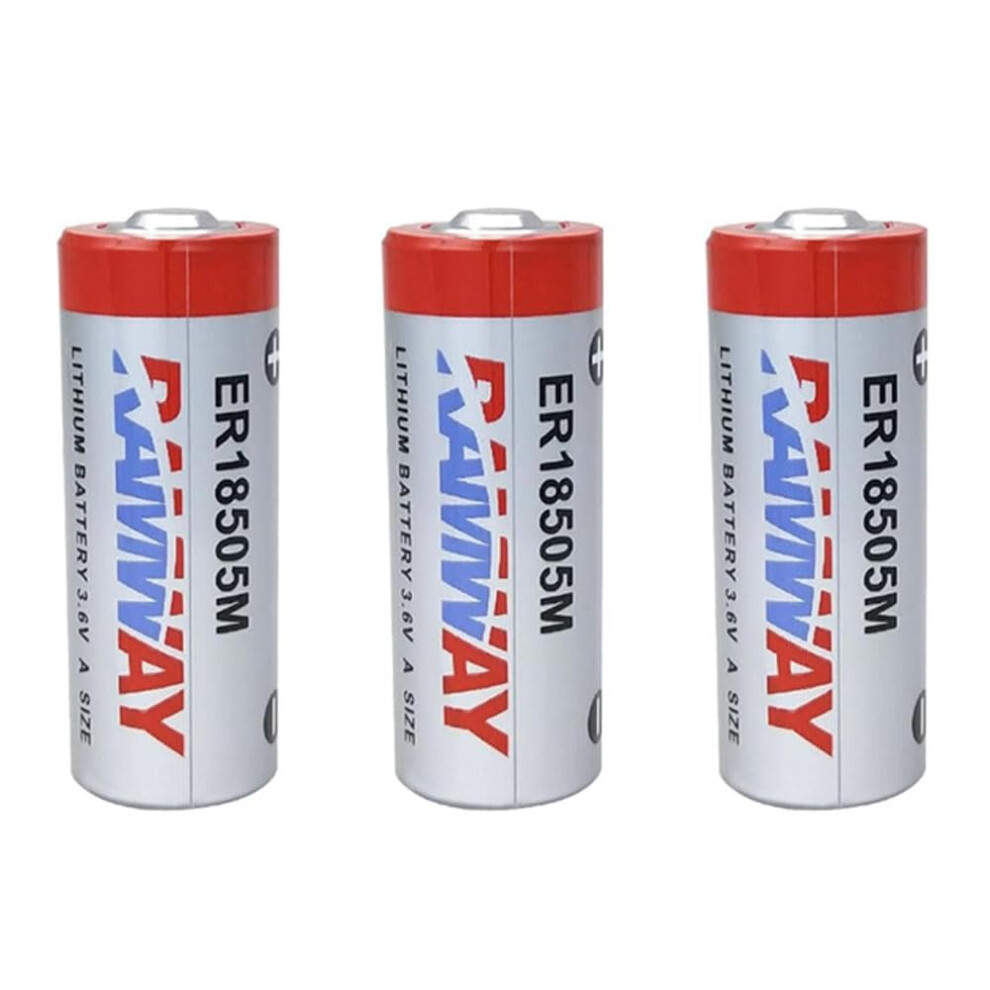 3Pcs Er18505m 3.6V 3500Mah Lithium Battery Longlasting Energy For Industrial Devices 9771547188711