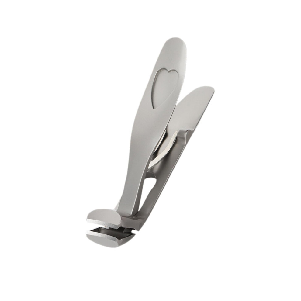 Toenail Clipper for Thick Nails, Wide Jaw Stainless Steel with Angled Head and Nail File for Seniors