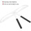 Stainless Steel Eyebrow Ruler with Stencil, ThreePoint Positioning for Microblading Precision 4