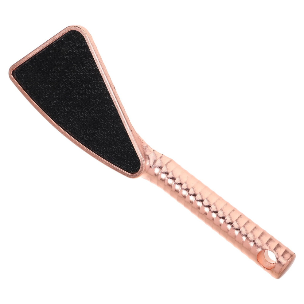 Gold Rose Foot File Callus Remover With Ergonomic Grip For Smooth Feet And Dead Skin Exfoliation