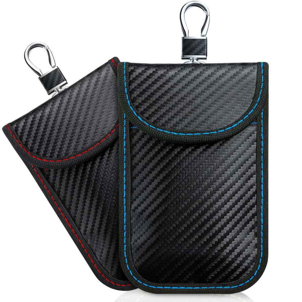 Faraday Bag For Car Keys 2 Pack Rfid Blocking Key Fob Protector With 100% Signal Blocking 9771547188964