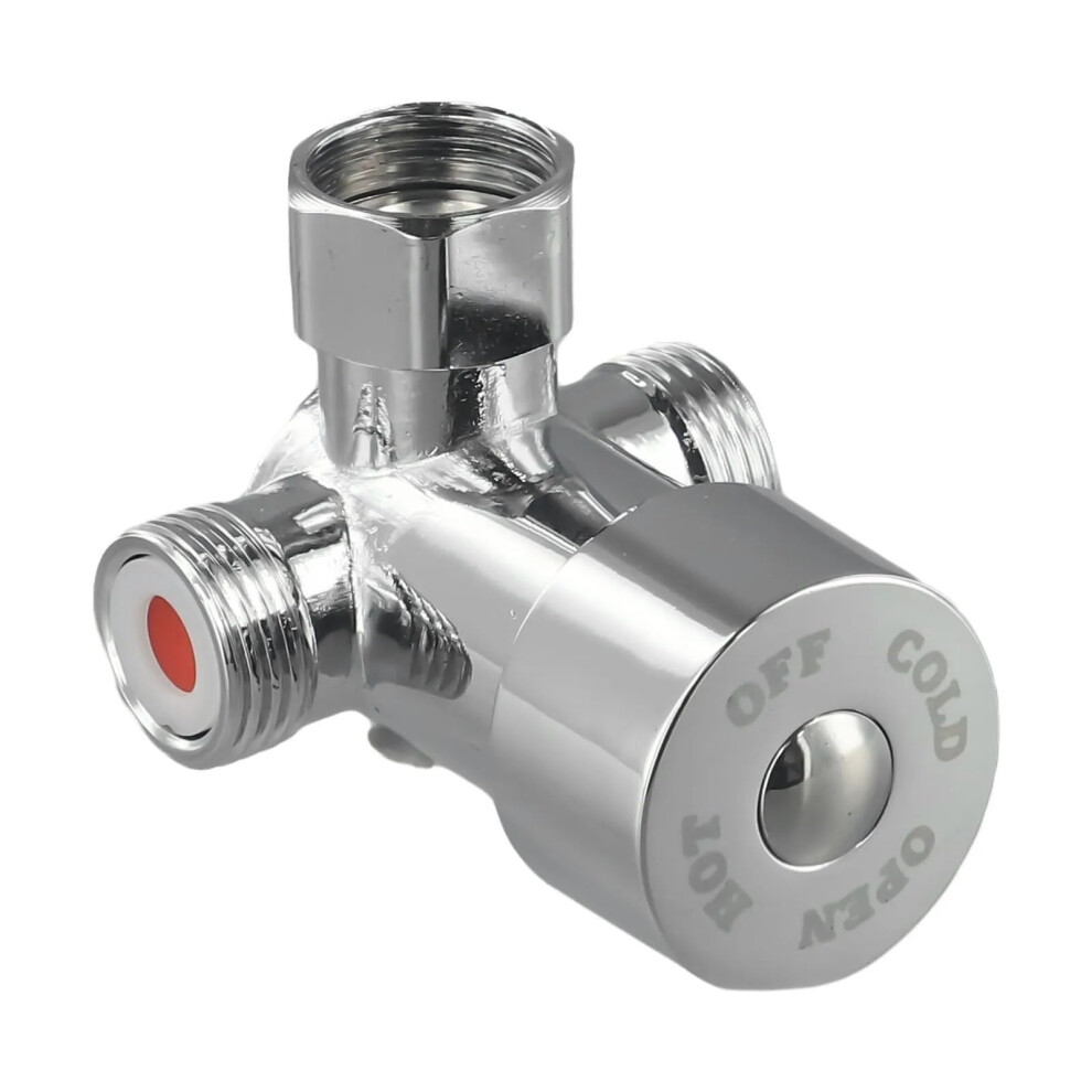 Thermostatic Mixing Valve Kitchen Bathroom Faucet Hot Cold Water Mixer With Precise Temperature Control Leak Prevention 9169991210384