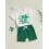 (6-12 Months, Green) Σετ σορτς για καλοκαιρινό outfit 4