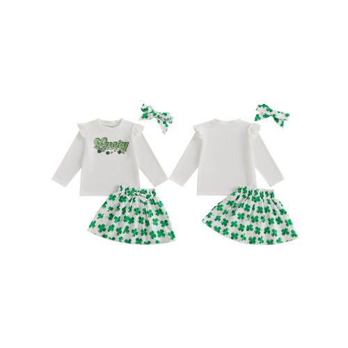 (3-4 Years, Army Green) Ιρλανδικές εμφανίσεις για με τριφύλλι. 1
