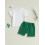 (6-12 Months, Green) Σετ σορτς για καλοκαιρινό outfit 5