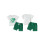 (6-12 Months, Green) Σετ σορτς για καλοκαιρινό outfit 2