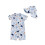 (2-3 Years, Blue) Μαγιό Rash Guard print ζώων 1