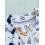 (2-3 Years, Blue) Μαγιό Rash Guard print ζώων 6