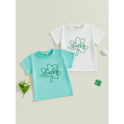 (3-4 Years, White) Παιδικό T-shirt, Κοντομάνικο, Κορίτσια, Αγόρια 2