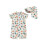 (3-6 Months, Khaki) Μαγιό Rash Guard print ζώων 1