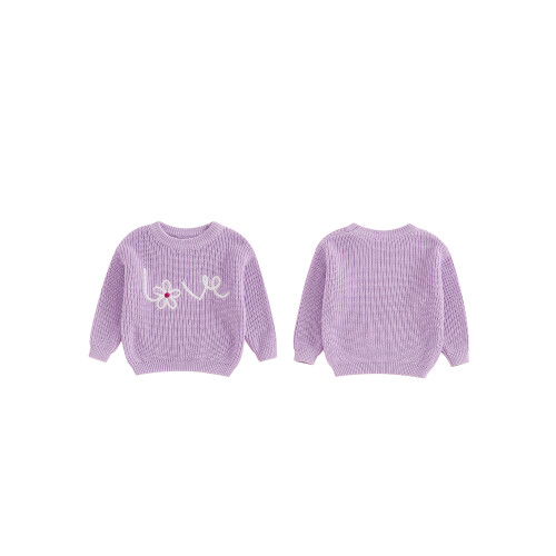 (2-3 Years, Purple) Pull décontracté pour pour tout-petits. 1
