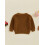 (2-3 Years, Brown) Pull décontracté pour pour tout-petits. 6
