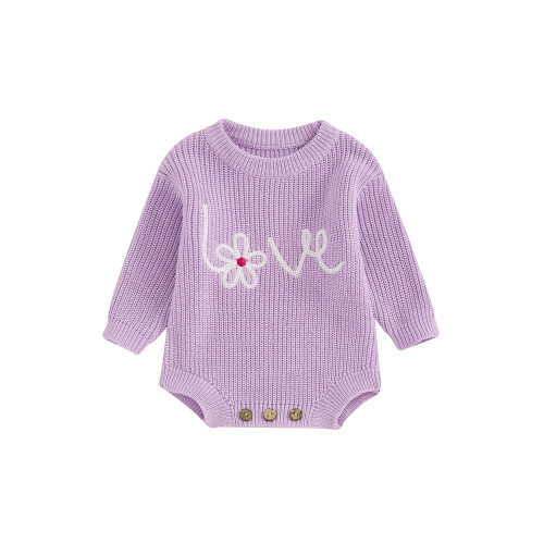 (6-9 Months, Purple) Μωρό κορίτσι πουλόβερ ρούχα μόδας