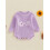 (6-9 Months, Purple) Μωρό κορίτσι πουλόβερ ρούχα μόδας 4