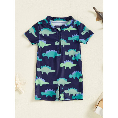 (3-6 Months, Multicolor) Μαγιό νηπίου με σχέδιο δεινόσαυρου/φάλαινας/χταποδιού 2