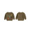 (18-24 Months, Gray Khaki) Πουλόβερ με κέντημα και μανίκια για νήπια με στρογγυλή λαιμόκοψη 2