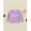 (3-4 Years, Purple) Pull décontracté pour pour tout-petits. 4