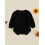 (3-6 Months, Black) Μωρό κορίτσι πουλόβερ ρούχα μόδας 6