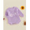 (6-9 Months, Purple) Μωρό κορίτσι πουλόβερ ρούχα μόδας 5