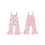(18-24 Months, Pink) Καλοκαιρινή φόρμα για φαρδιά παντελόνια. 2