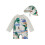 (2-3 Years, White) Μαγιό Rash Guard καπέλο ηλίου 1