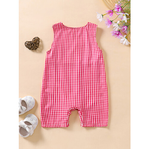 (6-12 Months, Pink) Βρεφική καλοκαιρινή φόρμα και κορίτσια 2