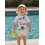 (2-3 Years, White) Conjunto de biquíni para bebês. 8