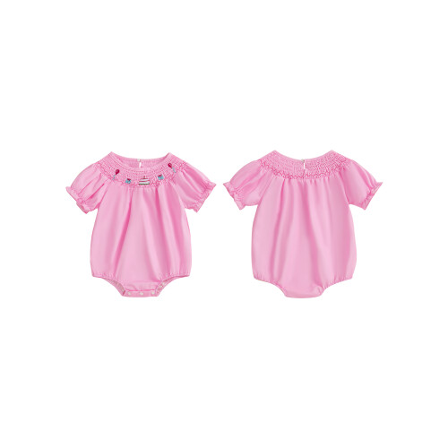 (18-24 Months, Pink) Ολόσωμο κορμάκι με γενέθλια κοριτσιών 1