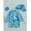 (2-3 Years, Sky Blue) Μαγιό Rash Guard καπέλο ηλίου 3
