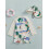 (4-5 Years, White) Μαγιό Rash Guard καπέλο ηλίου 4