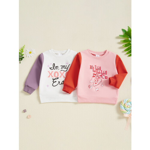 (12-18 Months, White) Ανοιξιάτικα φούτερ για πουλόβερ αντίθεσης 2