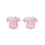 (3-6 Months, Pink) Καλοκαιρινή φόρμα κοντό μωρά κορίτσια 2