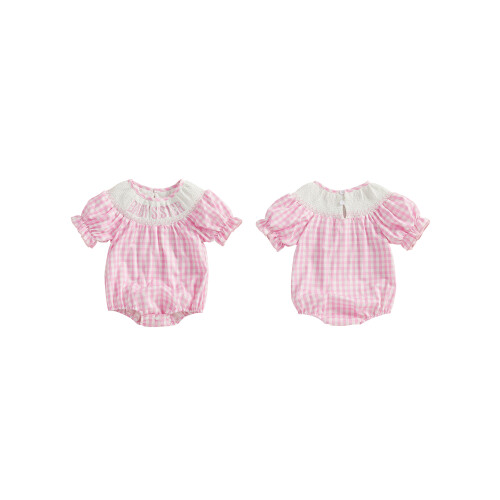 (3-6 Months, Pink) Καλοκαιρινή φόρμα κοντό μωρά κορίτσια 1