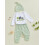 (0-3 Months, Green) Conjunto de bebê (3 peças). 4