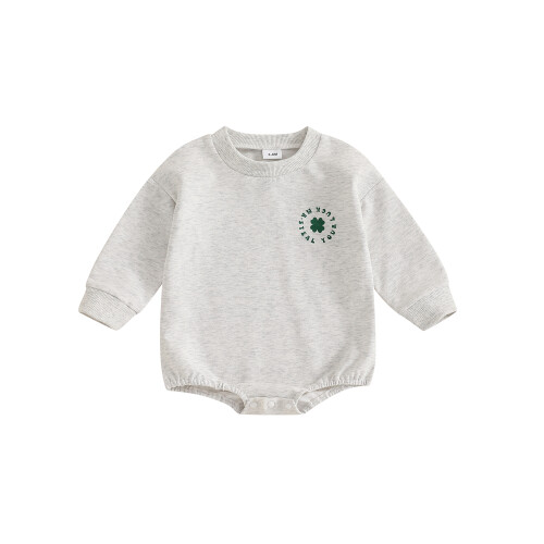 (3-6 Months, Gray) Macacão infantil de o outono.